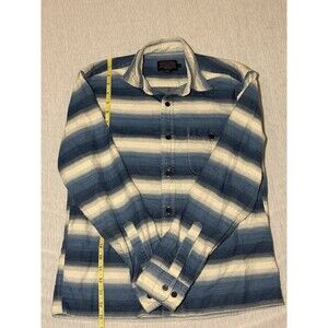 Pendleton Men's Long Sleeve Shirt Button Up, 100% Cotton, Size Small